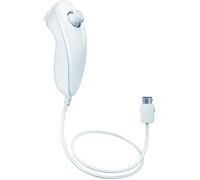 Nintendo Manette Nunchuk – 2 boutons – filaire – blanche – pour Wii, Wii U