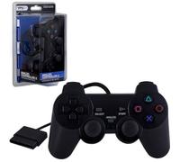 Manette Pad Joystick Analogique filaire Dual Shock 2 Pour Console Sony PlayStation 2 PS2, Noir