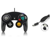 Manette Pad Joystick filaire Pour Console Nintendo GameCube & Wii - Noir