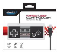 Manette PC et Mac Retro-bit Filaire NES USB G