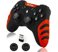 Manette Pc, Manette Ps3 Gamepad Pc Avec Hall Joystick (Anti Drift), Double Vibration, 2,4g Sans Fil Gamer Manettes Pour Windows 11/7/8/10, Ps3, Steam, Raspberry Pi, Android Smart Tv, Tv Box