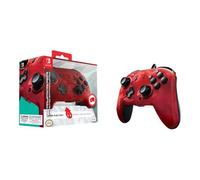 Manette PDP Faceoff Deluxe+ Audio Wired Controller Filaire Rouge Performance Designed Products pour ,Nintendo Switch