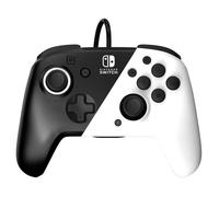 Manette filaire Noir et Blanc Faceoff Deluxe+Audio Nintendo Switch OLED NEUF