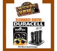 Manette Playstation PS3 Move & Navigation Quad Charger par Duracell-NEUF