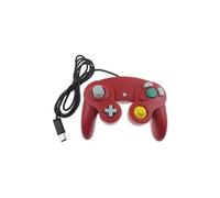 Manette pour Nintendo Wii, Wii U et Gamecube - Rouge