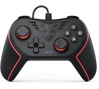 Manette Pour Pc,Manette Pc Pour Xp/Win7/8/10/11,Mantette Pour Steam Filaire Avec Turbo/Capture D'Écran/Mappage/Double