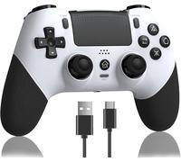 Manette Pour Ps4 Avec Turbo Macro Programming, 2024 Nouvelle Manette Hall Effect Joystick Sensible Non Dérive, Manette 1000mah Batterie Pour Ps 4/ Pro/Slim Avec Haut-Parleur Audio Jack
