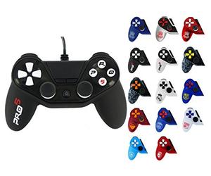 Manette pour PS4 Pro5 controller - Manette pour Playstation 4 Pro 5 Black & White Noire