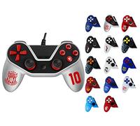 Subsonic Manette pour PS4 Pro5 controller - Manette pour Playstation 4 Pro 5 Sport - Football 2016 Blanche