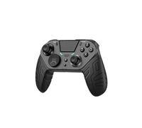 manette pour ps4, sans fil manette personnalisable avec boutons programmables, noir