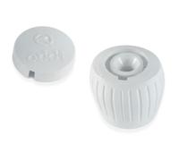 Manette pour robinet chauffage ORKLI, complet avec vis et capuchon