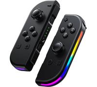 Manette Pour Switch, Manette Sans Fil Avec Led/Double Vibration/Wake-Up/Axe Gyroscopique/Capture D'écran
