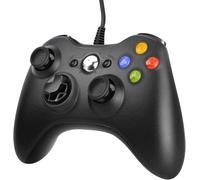 Manette pour Xbox 360 PC, Manette de Jeu USB, Design amélioré contrôleur de câble Ergonomique pour Xbox 360 Slim et PC avec Windows XP/Vista/7/8/8.1/10