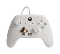 Manette Powera Enhanced Wired Controller Filaire Blanc Bensussen Deutsch & Associates Pour Microsoft Xbox One, Microsoft Xbox One S, Microsoft Xbox One X