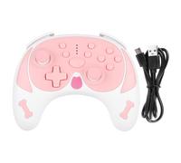 Manette Pro rechargeable pour Switch : performances améliorées grâce au réglage de la sensibilité et à la connectivité sans fil et filaire.