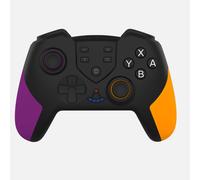 Manette Pro Sans Fil Compatible Avec Nintendo Switch, Switch Lite - Joypad Premium Pour Jeux Vidéo - 3 Niveaux De Vitesse Turbo - Intensité De Vibration Réglable