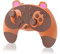 Manette Pro Switch Sans Fil Pour Nintendo,Contrôleur Gamecube Animal Raton Laveur Mignon Manettes Pour Nintendo Switch Oled,Lite A