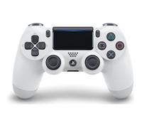 Sony Manette PS4 DualShock 4 V2 Officielle – Sans fil, Bluetooth – Blanc Glacier