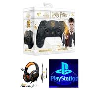 Manette PS4 - Harry Potter - Bluetooth - Noire - Lumineuse - 3.5 JACK