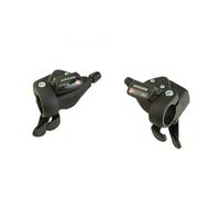 Motodak Manette VTT Rapid Push-Pull 6x3 vitesses compatible Shimano Noir (pr)
