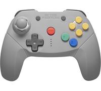 Manette Retro Fighters Brawler64 Nintendo Switch, PC Bluetooth NSO Edition Grise