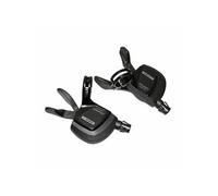 Manette Route P2r Pour Cintre Plat 11v. Push-Pull Compatible Shimano Double (Paire)