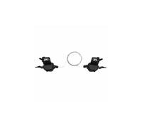 Manette Route P2r Pour Cintre Plat 8 Vitesses Push-Pull Compatible Shimano Triple (Paire)