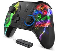 Manette sans Fil, 2.4G ,PC Connectée par USB, PS3 avec Dualshock et Turbo, Compatible pour PC Windows 7/8/8.1/10, PS3, Android