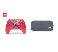 Manette sans fil ADV NSW2 - Mario & Friends + Étui fin NSW2- Grey Pack