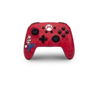 Manette sans fil améliorée pour Nintendo Switch Here we go Mario Rouge
