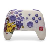 Manette sans Fil améliorée PowerA pour Nintendo Switch, modèle OLED et Switch Lite, Accessoire de Jeu, Manette de Jeu, Manette Gaming, Manette Bluetooth, sous Licence Officielle - Pokémon Blossom