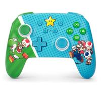 Manette sans fil améliorée PowerA pour Nintendo Switch, modèle OLED et Switch Lite, accessoire de jeu, manette de jeu, manette gaming, manette Bluetooth, sous licence officielle- Mario: Super Star