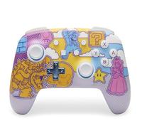 Manette sans fil améliorée PowerA pour Nintendo Switch - Mushroom Kingdom Pop Art, Nintendo Switch modèle OLED, Nintendo Switch Lite, Gamepad, manette de jeu, manette Bluetooth