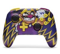 Manette sans fil améliorée PowerA pour Nintendo Switch - Wario, Nintendo Switch modèle OLED, Nintendo Switch Lite, Gamepad, manette de jeu, manette Bluetooth