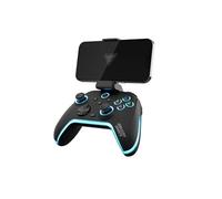 DragonShock Manette de jeu Aurora Plus – Bluetooth/USB sans fil, Noir, Android/PC/PS3/iOS