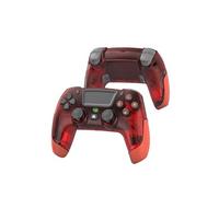Manette Sans fil Bluetooth pour PS4 et PC Rouge