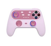 Manette Sans Fil Bluetooth Walli - Oniverse - Candy Pink (nintendo Switch / Pc /