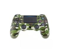 Manette sans fil Double Shock 4 Sixaxis Bluetooth compatible pour PS4 Controleur de Jeux -Vert camouflage