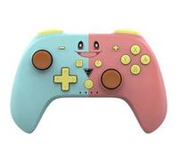 Manette sans fil Dragonshock PopTop Bleu et Rose pour Nintendo Switch Nintendo Switch OLED PC Android et iOS Bleu et Rose