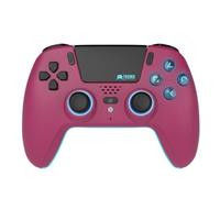 Freaks & Geeks Manette de jeu TRADE INVADERS PS5 LED Cherry Red 1000 mAh Joysticks à effet Hall