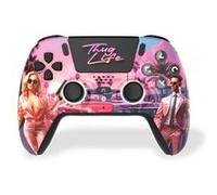 Manette sans fil Freaks And Geeks Thug Life pour PS5 PC Android et iOS Multicolore