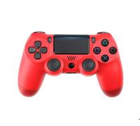 Manette sans fil - GENERIQUE - Dual Head - Bluetooth - Vibration - Pavé tactile - Rouge