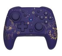 Hori Manette sans fil Horipad Turbo – Espeon et Noctali violet et or – pour Nintendo Switch 2 – 10h
