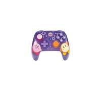Manette sans fil Horipad Turbo Kirby & Waddle Dee Violet translucide compatible pour Nintendo Switch 2