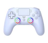 Manette Sans Fil Led Pour Ps5 Blanche Subsonic