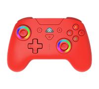 Manette sans fil Subsonic Led Controller Bluetooth pour Nintendo Switch Rouge - Neuf