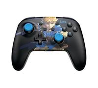 Manette sans fil Lumectra Wake Up Link pour Nintendo Switch Noir et Bleu