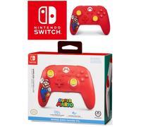 Manette sans fil - Nintendo - Mario Joy - Rouge - Bluetooth - Officielle