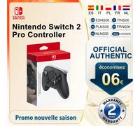 Manette sans fil Nintendo Switch 2 Pro pour NS2, nouvelle manette de jeu avec boutons arrière GL/GR, disposition des boutons optimisée, précision accrue BLANC