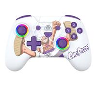 Manette sans fil - Nintendo Switch / Switch OLED / Switch 2 - One Piece Luffy Gear 5 - Bluetooth - Blanc - SUBSONIC